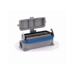 Embase en saillie 24B, Aluminium moulé sous pression, IP65, Sortie horizontale, PG21